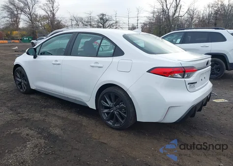 2025 Toyota Corolla Se из США, поврежденный, VIN 5YFS4MCE2SP249209